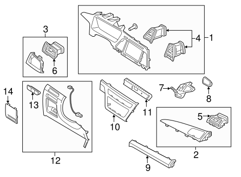 Sonata INSTRUMENT PANEL COMPONENTS