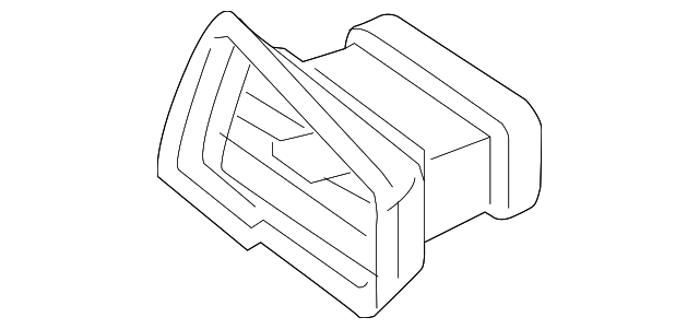 97480-C2000-VCA Деталь AIR OUTLET, LEFT