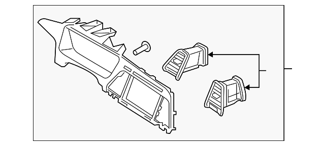 84740-C2100-4X Деталь UPPER TRIM PANEL