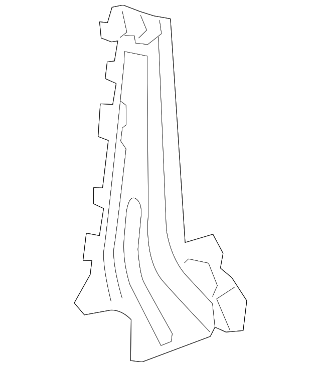 203-630-38-16 Деталь UPPER REINF, RIGHT