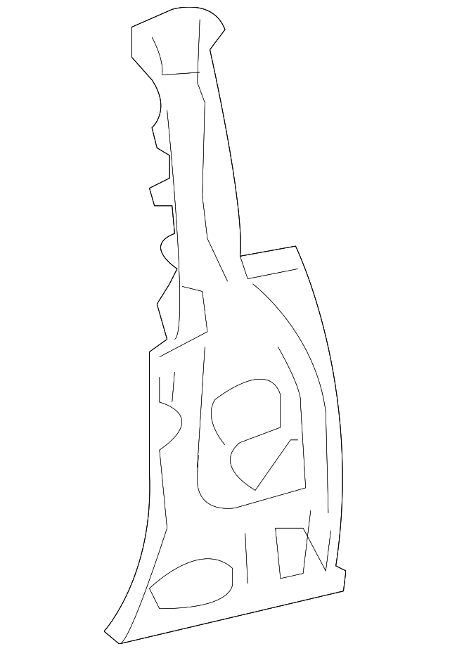 203-630-19-11 Деталь LOCK PLR REINF, LEFT