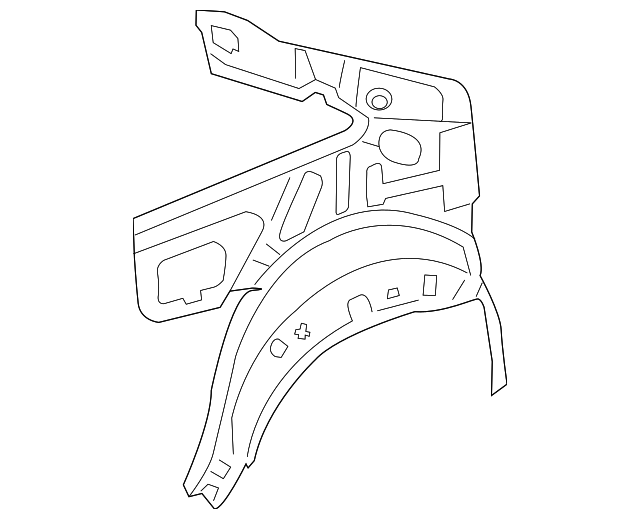 203-630-88-01 Деталь INNER PANEL ASSY, RIGHT