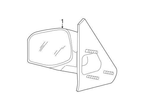 Explorer Sport Trac OUTSIDE MIRRORS