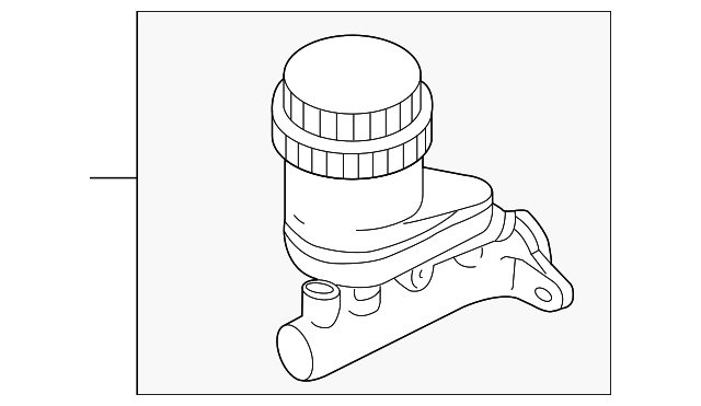 MR977088 Деталь MASTER CYLINDER