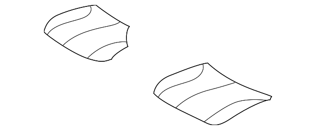 1FL791D5AA Деталь SEAT COVER, LEFT