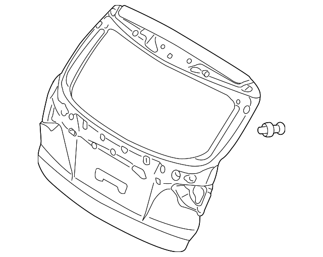 73700-2S000 Деталь LIFT GATE