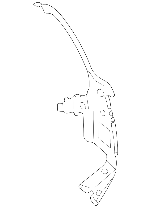 8E9-810-416-A Деталь TAIL LAMP POCKET, RIGHT