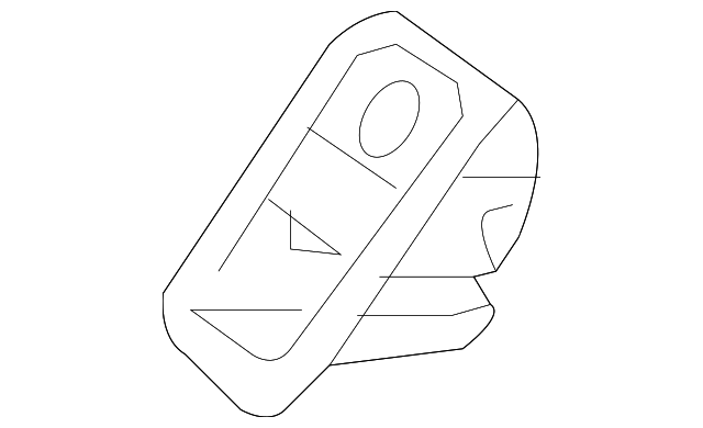 218-920-00-86-9051 Деталь CHILD SEAT BRKT COVER, RIGHT