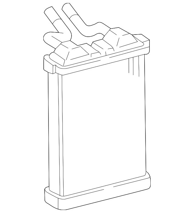 87107-04030 Деталь HEATER CORE