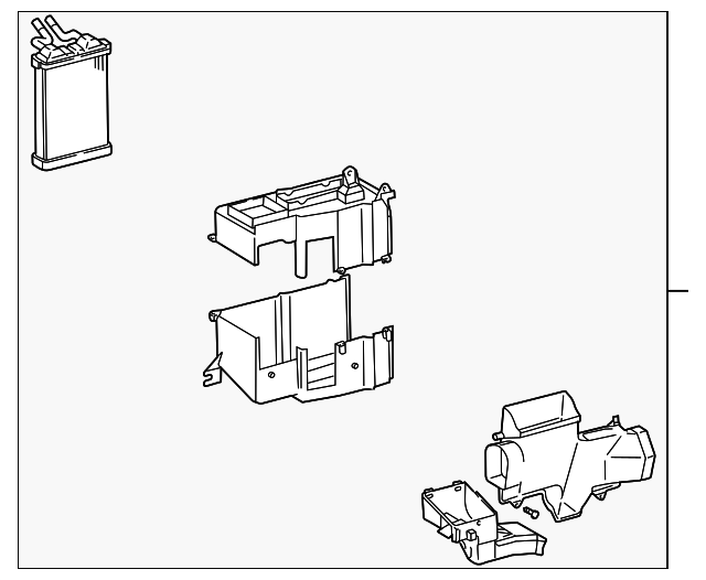 87150-04052 Деталь HEATER ASSY