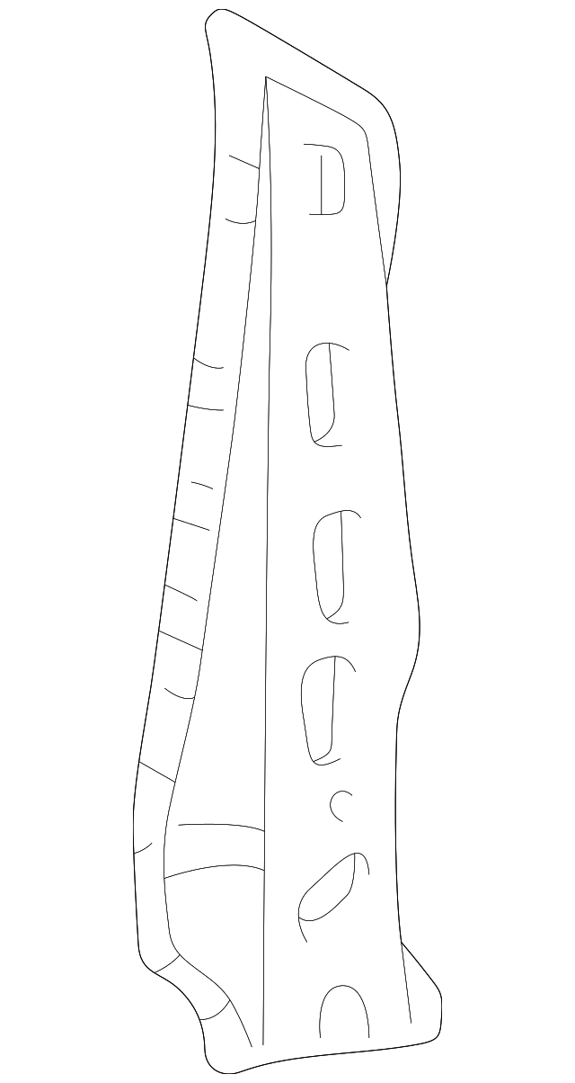 61712-52060 Деталь UPPER PANEL, LEFT