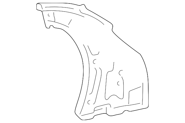 61731-52160 Деталь REINFORCEMENT, RIGHT