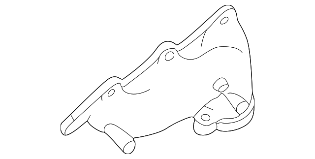 MR497481 Деталь MANIFOLD, LEFT