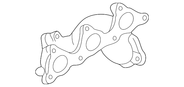 MR497482 Деталь MANIFOLD, RIGHT