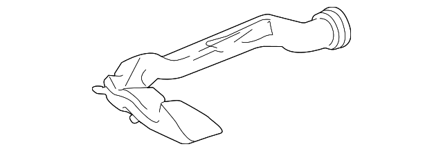 22834615 Деталь DEFROSTER DUCT, LEFT