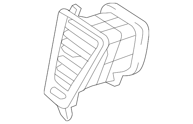 97410-A9000WK Деталь VENT GRILLE, LEFT