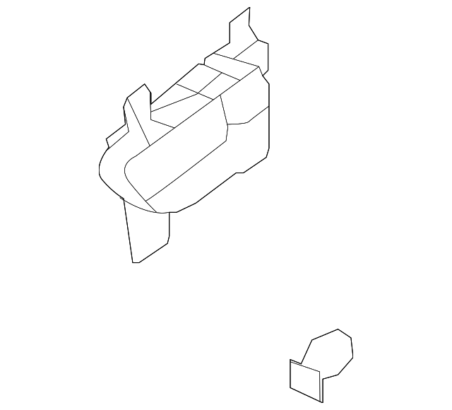 61051FG130WJ Деталь HANDLE, INSIDE, LEFT