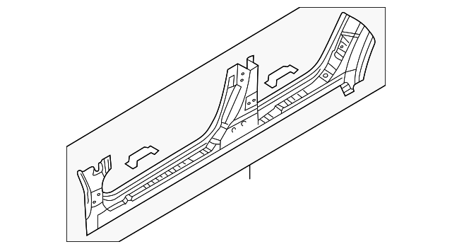 76411AR030 Деталь ROCKER PANEL, LEFT