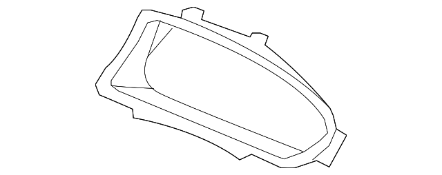 77202-TP6-A01ZA Деталь VISOR ASSY., METER *NH167L* (GRAPHITE BL