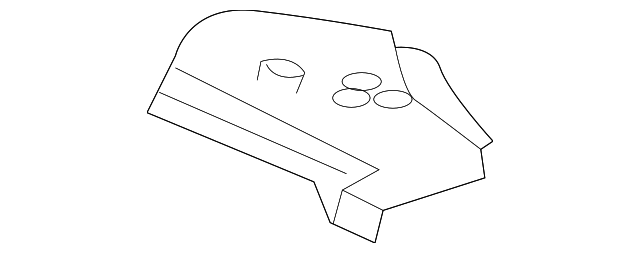 5104269AA Деталь SPEAKER COVER, LEFT