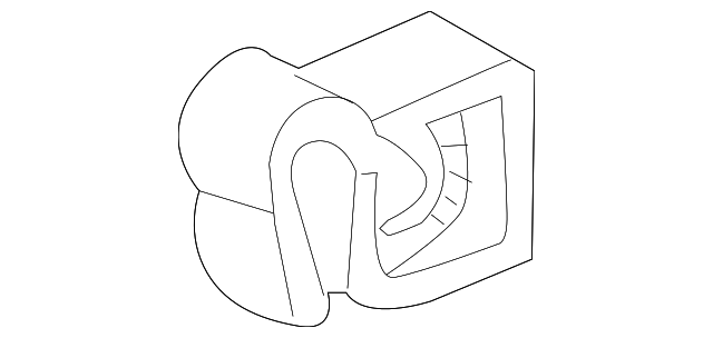 5126041AA Деталь INST PNL SPEAKER RETAINER, LEFT