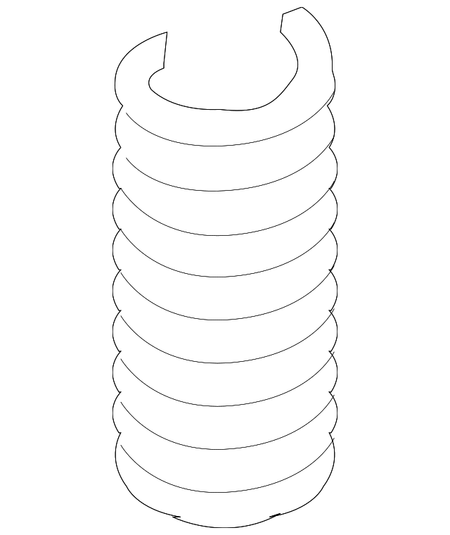 52124010AE Деталь SPRING, LEFT