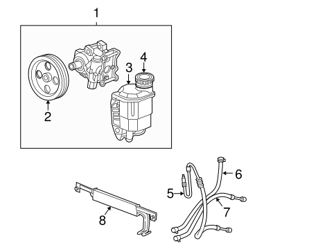 Ram 3500 PUMP & HOSES 3