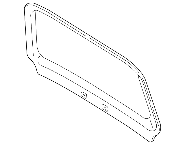 MR623337 Деталь UPPER TRIM PANEL