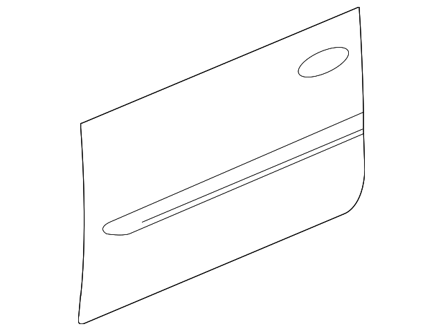 25737914 Деталь OUTER PANEL, LEFT