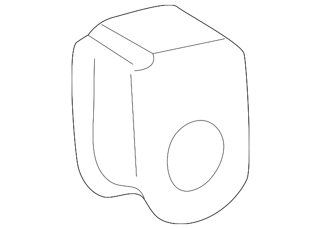 YC3Z-5484-AA Деталь STABILIZER BAR INSULATOR, LEFT