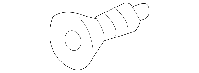 0143300181 Деталь STRIKER COVER SCREW, LEFT