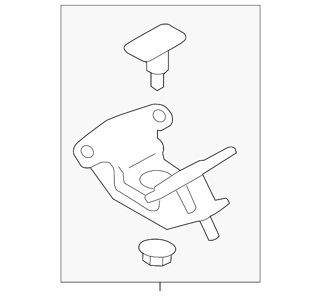 SU003-01005 Деталь REAR MOUNT