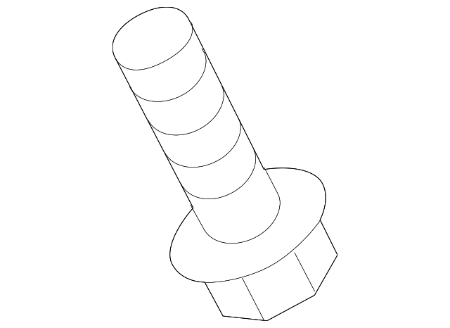 SU003-00017 Деталь REAR MOUNT BOLT