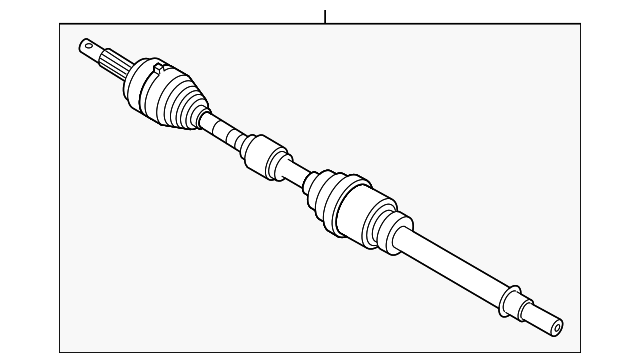 19316533 Деталь AXLE ASSY, RIGHT