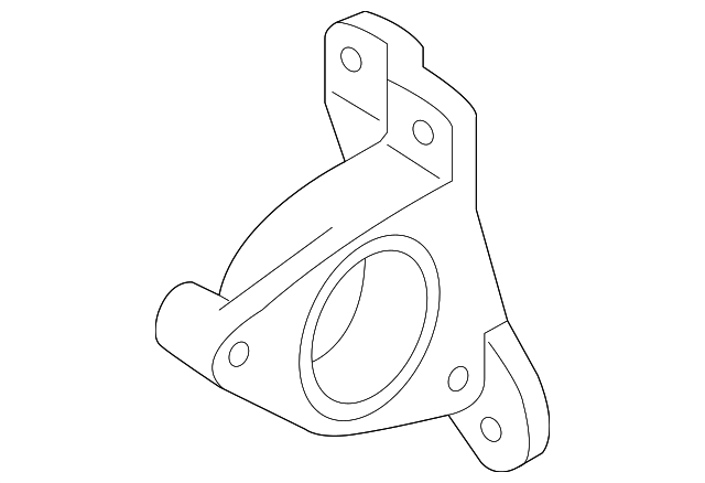 19316538 Деталь SUPPORT BRACKET, RIGHT