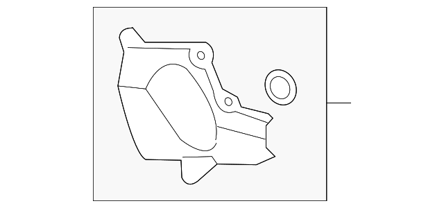 53783-60090 Деталь SIDE SEAL, RIGHT