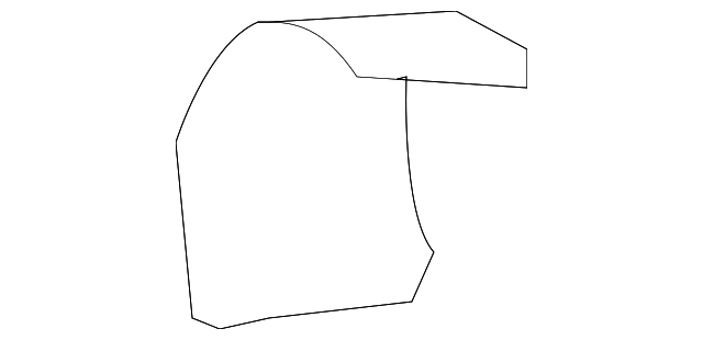 53774-60040 Деталь MOUNT BRACKET, RIGHT