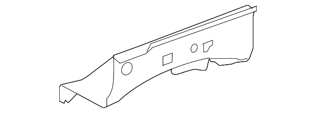 53712-60A60 Деталь APRON PANEL, LEFT