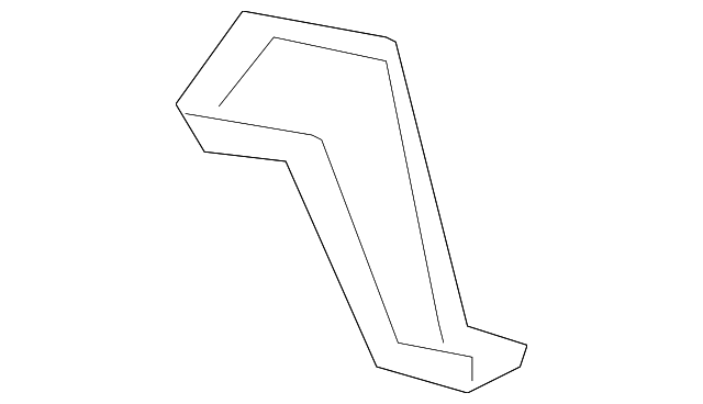 55134-60050 Деталь LOWER PLATE, LEFT