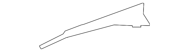 53734-60060 Деталь UPPER RAIL, LEFT