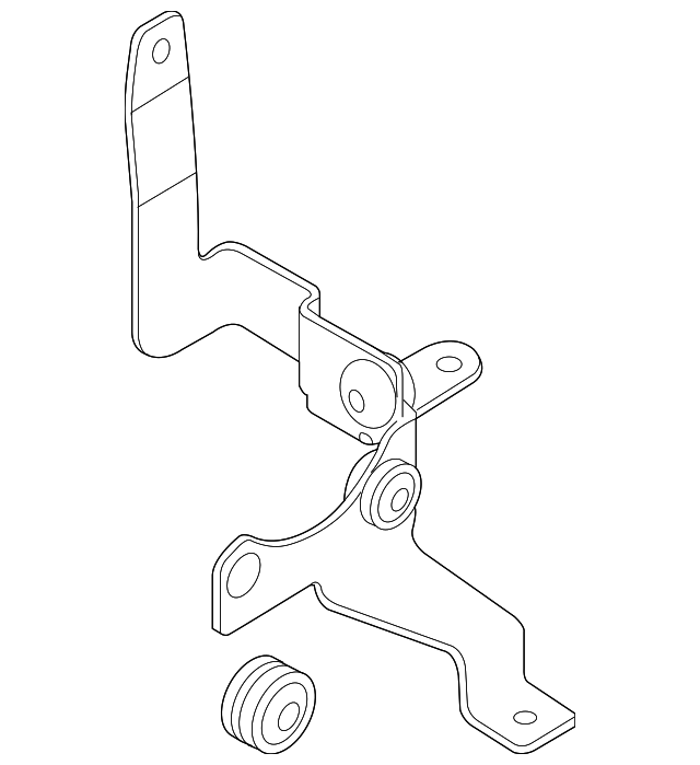 58960-2E000 Деталь ABS CONTROL UNIT BRACKET