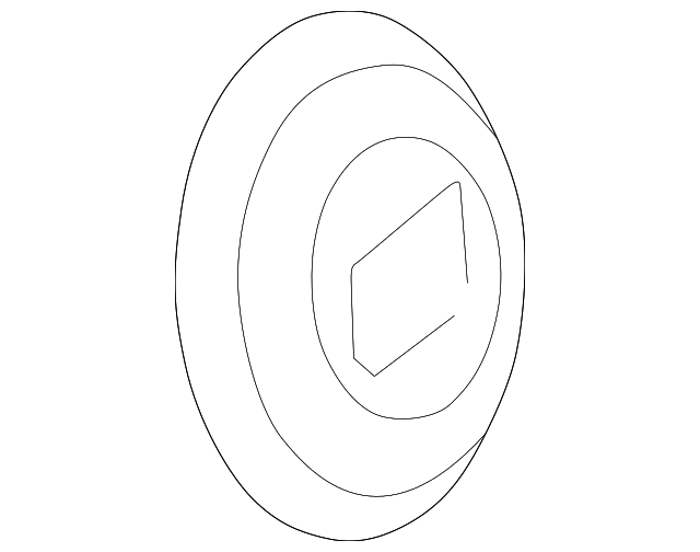 9593601 Деталь CENTER CAP