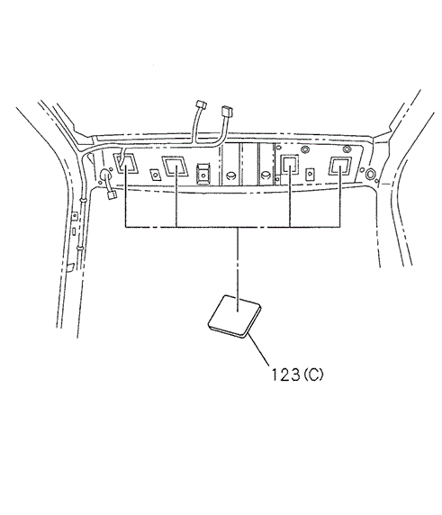 INTERIOR / BUMPER/REAR INTERIOR SEAL for 1998 Acura SLX #1
