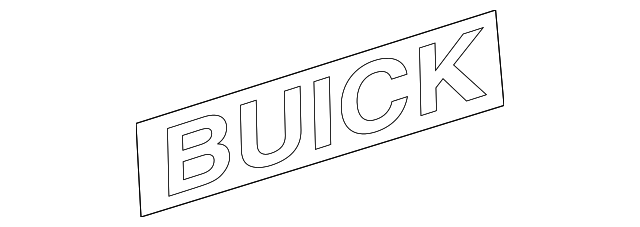 15292644 Деталь NAMEPLATE