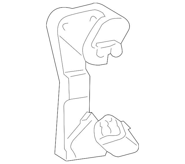 47821-0E010 CALIPER MOUNT, RIGHT