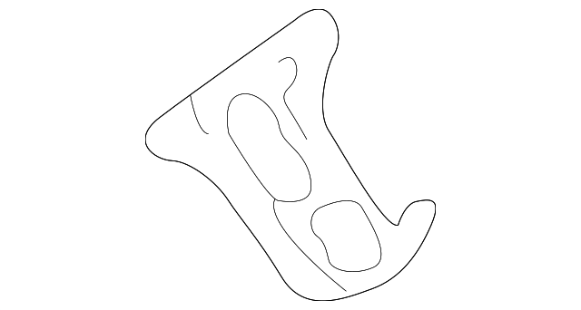 67501-7B000 Деталь KNEE BOLSTER, LEFT