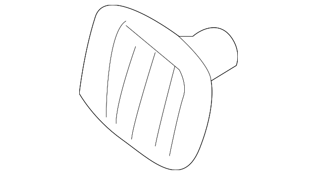 68741-7B002 Деталь DEFROSTER GRILLE, LEFT