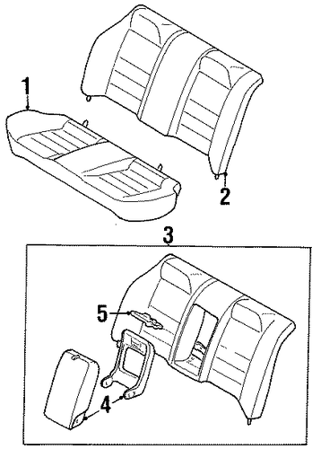 Altima REAR SEAT COMPONENTS