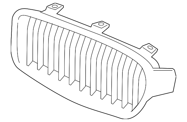 51-13-7-294-807 Деталь GRILLE, LEFT