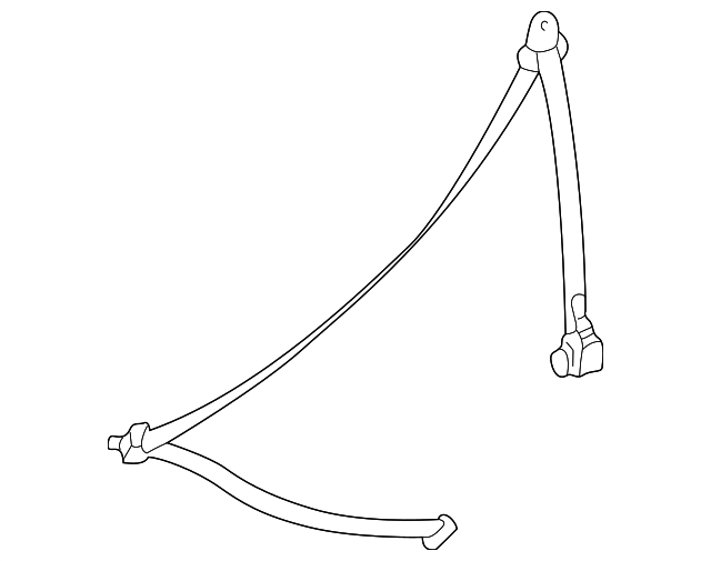 73370-35211-B0 Деталь BELT & RETRACTOR, LEFT